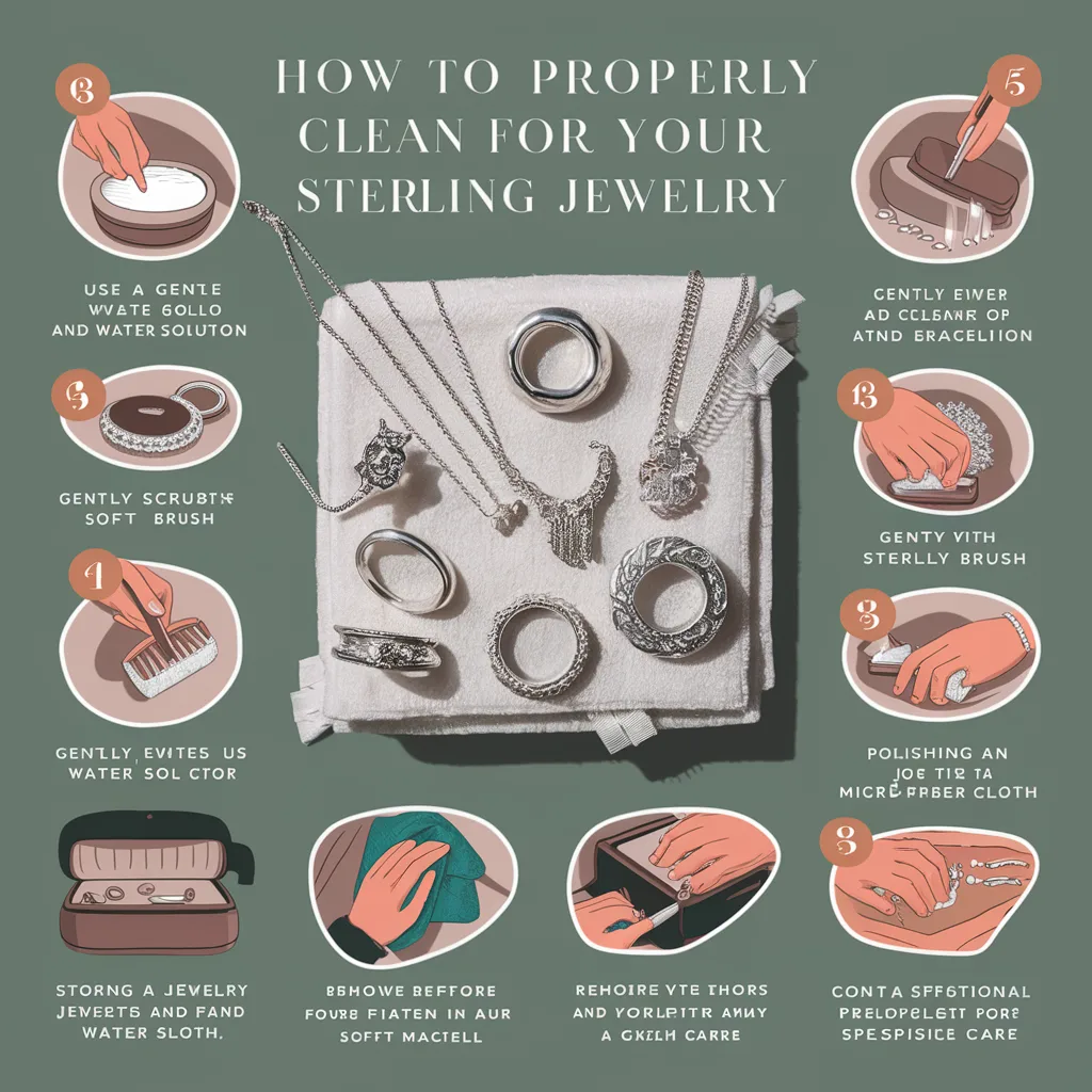 Expert Tips: How to Clean and Care for Your Sterling Silver Jewelry