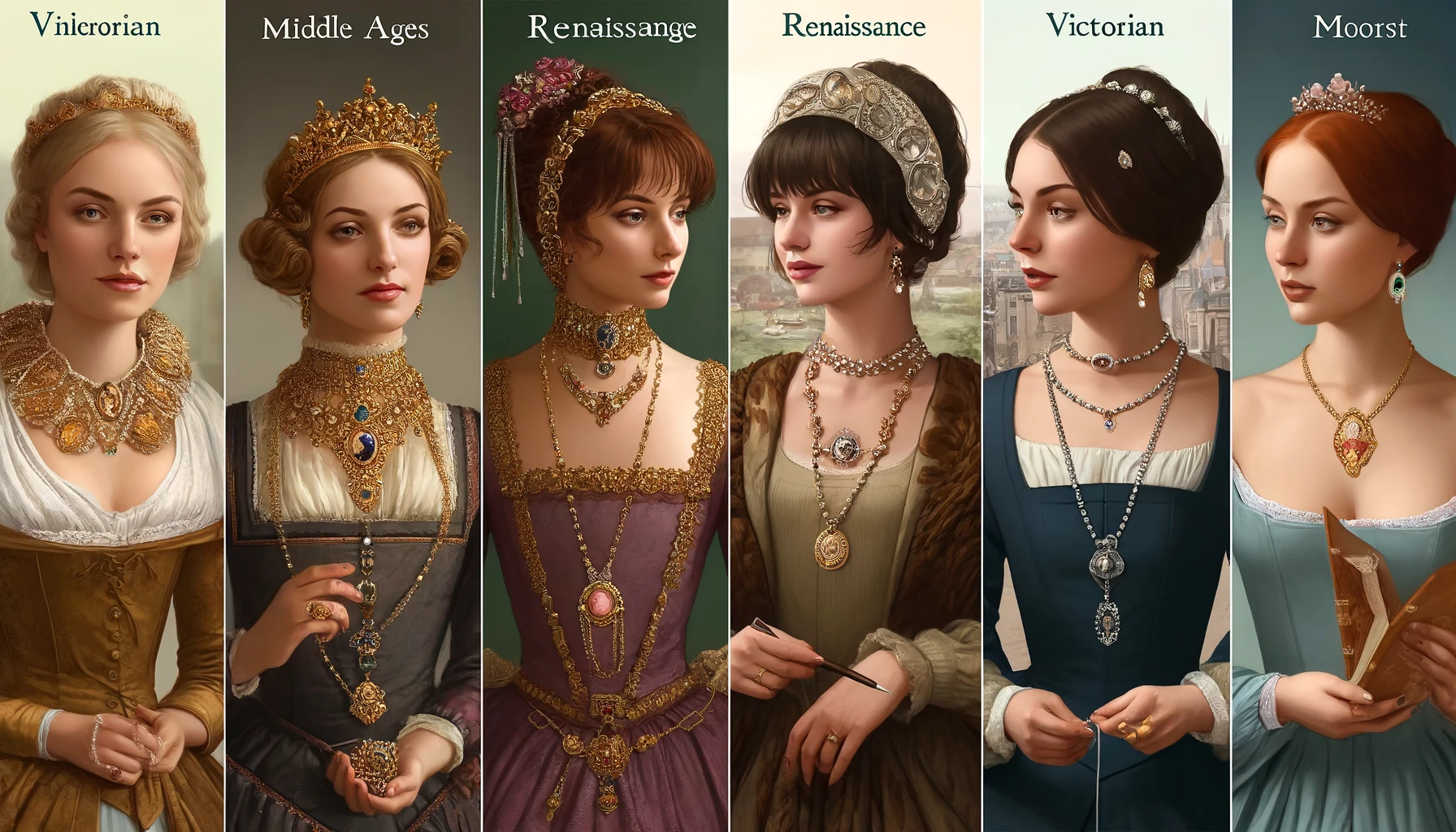 The Evolution of Necklace Styles: From the Middle Ages to Modern Day